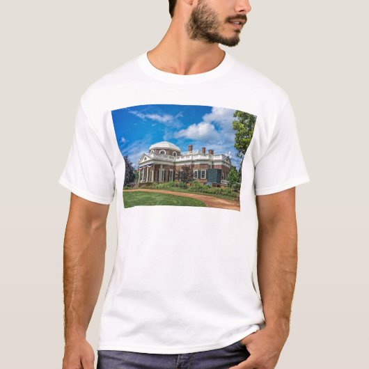 Thomas- JeffersonZuhause bei Monticello T-Shirt (Vorderseite)