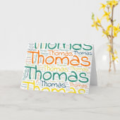 Thomas Karte (Gelbe Blume)