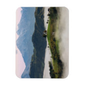 Thomas Kirche und Berge, Slowenien Rektmagnet Magnet (Vertikal)