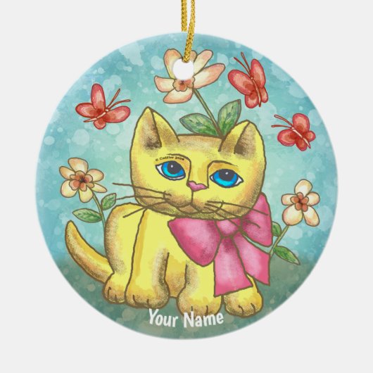 Thomas Kitten Cat Ornament (Vorne)