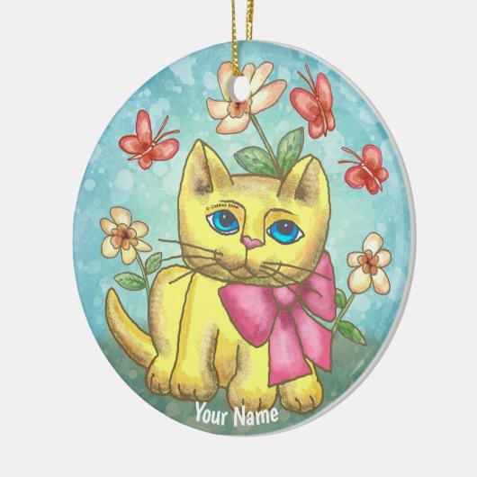 Thomas Kitten Cat Ornament (Links)