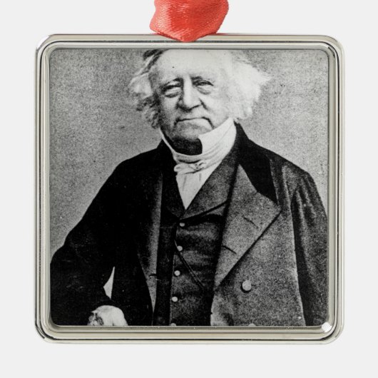 Thomas-Liebe-Pfau Ornament Aus Metall (Vorne)