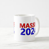 Thomas Massie für Präsident 2024 Kaffeetasse (VorderseiteRechts)