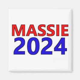 Thomas Massie für Präsident 2024 Magnet