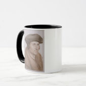 Thomas mehr, Lord Kanzler (1478-1535) graviert Tasse (Vorderseite Links)