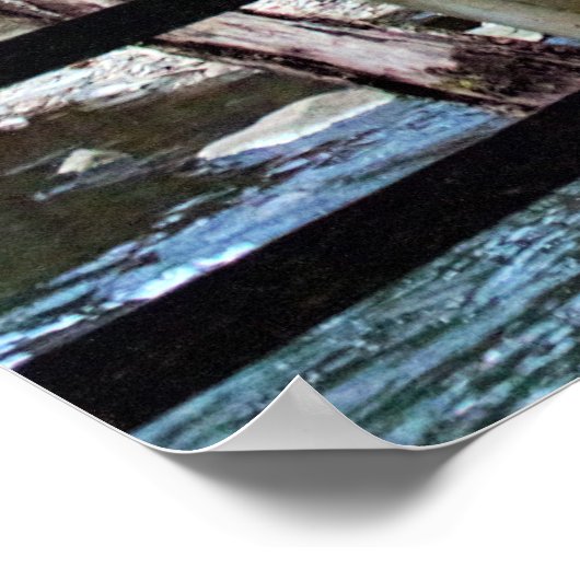 Thomas Mill Covered Bridge Poster (Ecke)