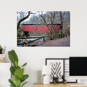 Thomas Mill Covered Bridge Poster (Heimbüro)