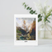 Thomas Moran #10 - Fine Art Postcard Postkarte (Stehend Vorderseite)