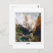 Thomas Moran #10 - Fine Art Postcard Postkarte (Vorne/Hinten)