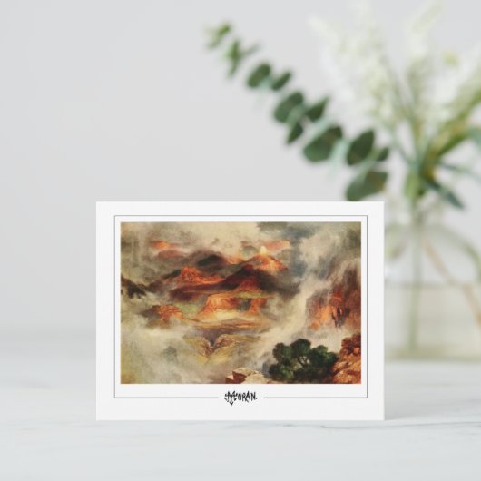 Thomas Moran #12 - Fine Art Postcard Postkarte (Stehend Vorderseite)