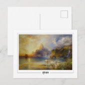 Thomas Moran #132 - Fine Art Postkarte (Vorne/Hinten)