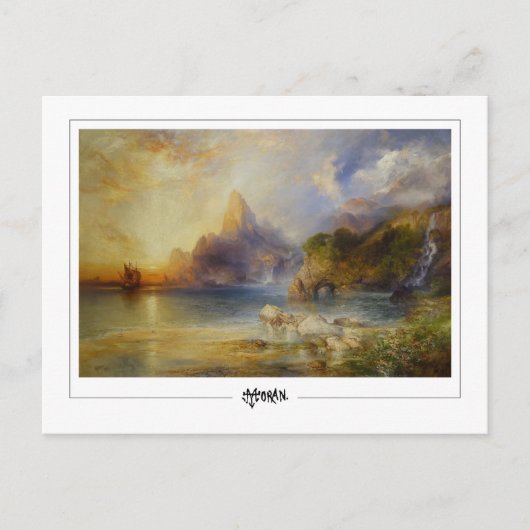 Thomas Moran #132 - Fine Art Postkarte (Vorderseite)