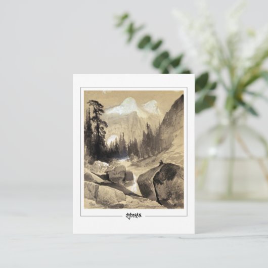 Thomas Moran #133 - Fine Art Postcard Postkarte (Stehend Vorderseite)