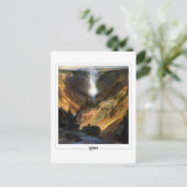 Thomas Moran #134 - Kunst Postkarte (Stehend Vorderseite)