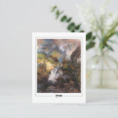 Thomas Moran #13 - Fine Art Postcard Postkarte (Stehend Vorderseite)