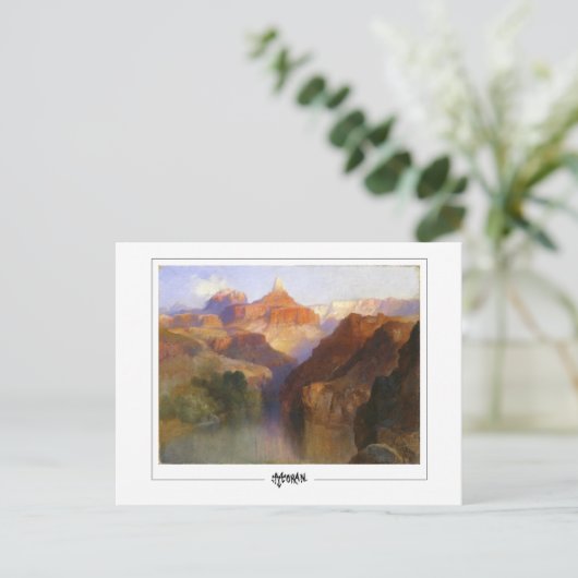 Thomas Moran #14 - Fine Art Postcard Postkarte (Stehend Vorderseite)