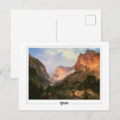 Thomas Moran #161 - Fine Art Postkarte (Vorne/Hinten)