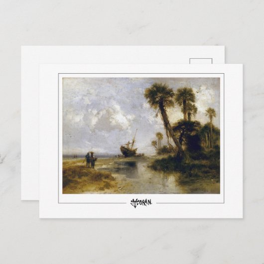 Thomas Moran #1 - Fine Art Postcard Postkarte (Vorne/Hinten)