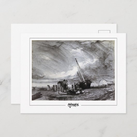 Thomas Moran #41 - Fine Art Postcard Postkarte (Vorne/Hinten)