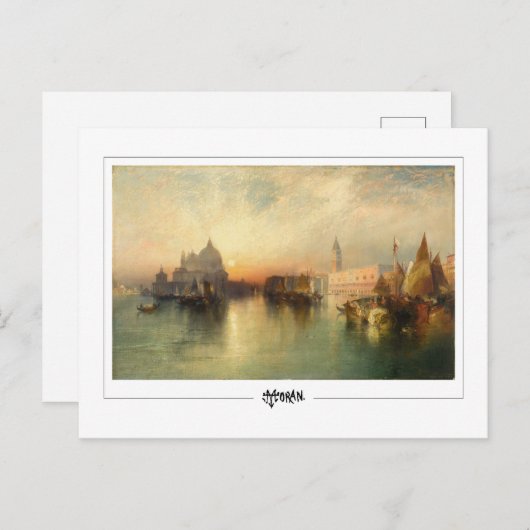 Thomas Moran #433 - Fine Art Postkarte (Vorne/Hinten)