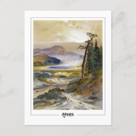 Thomas Moran #4 - Fine Art Postcard Postkarte