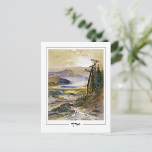 Thomas Moran #4 - Fine Art Postcard Postkarte (Stehend Vorderseite)