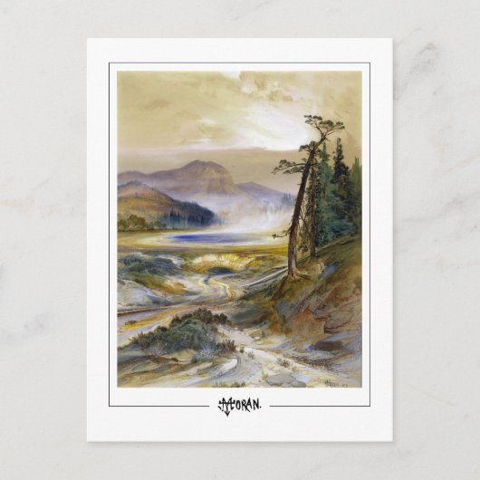 Thomas Moran #4 - Fine Art Postcard Postkarte (Vorderseite)