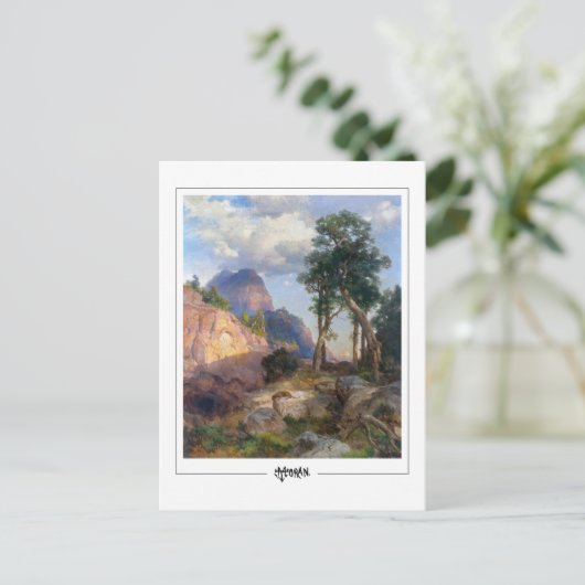 Thomas Moran #5 - Fine Art Postcard Postkarte (Stehend Vorderseite)