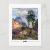 Thomas Moran #5 - Fine Art Postcard Postkarte (Vorderseite)
