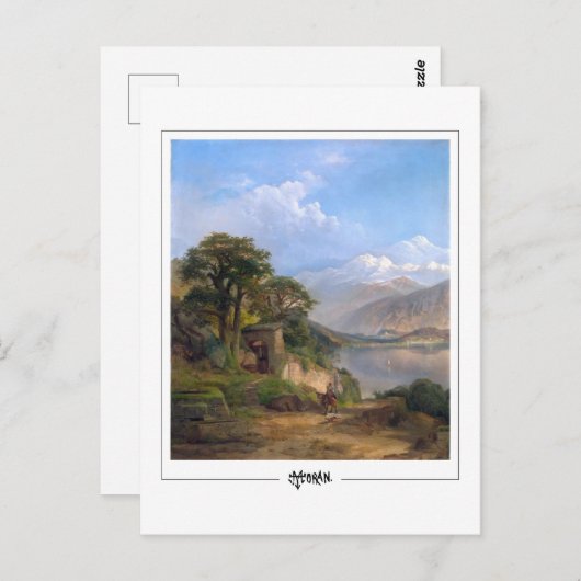 Thomas Moran #6 - Fine Art Postcard Postkarte (Vorne/Hinten)
