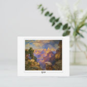 Thomas Moran #9 - Fine Art Postkarte (Stehend Vorderseite)