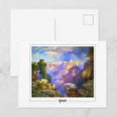 Thomas Moran #9 - Kunstpostkarte Postkarte (Vorne/Hinten)