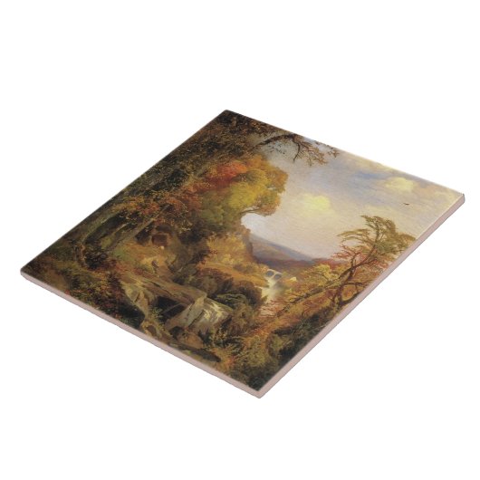 Thomas Moran, Am Wissahickon... Fliese (Seite)