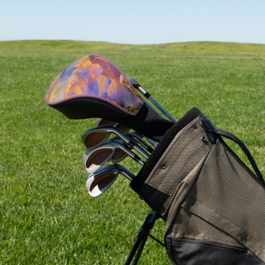 Thomas Moran art, Grand Canyon mit Rainbow Golf Headcover (In SItu)
