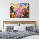 Thomas Moran art, Grand Canyon mit Rainbow Leinwanddruck (Insitu (Schlafzimmer))