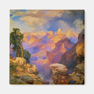 Thomas Moran art, Grand Canyon mit Rainbow Magnet