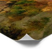 Thomas Moran art, Grand Canyon mit Rainbow Poster (Ecke)