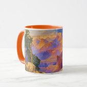 Thomas Moran art, Grand Canyon mit Rainbow Tasse (Vorderseite Links)