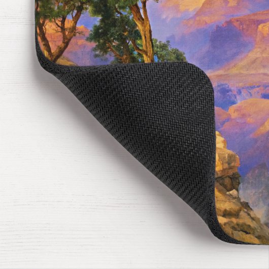 Thomas Moran art, Grand Canyon with Rainbow Mousepad (Ecke)
