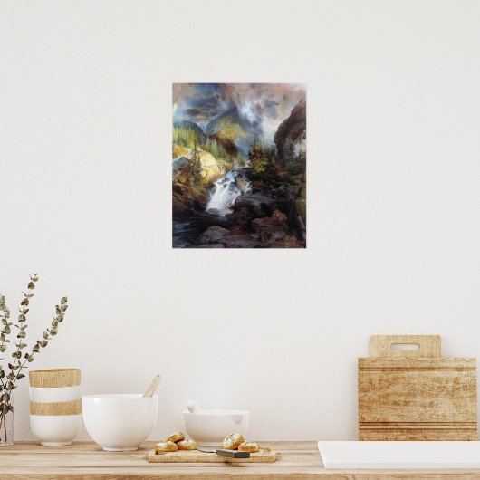 Thomas Moran Children of the Mountain Poster (Küche)
