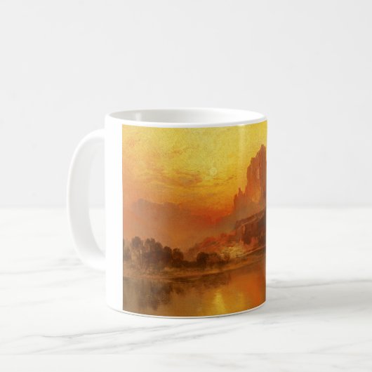 Thomas Moran - Die goldene Stunde Kaffeetasse (Vorderseite Links)