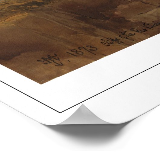 Thomas Moran Fine Art #114 Poster (Ecke)