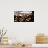 Thomas Moran Grand Canyon des Colorado River Poster (Küche)