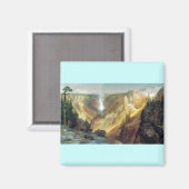 Thomas Moran - Grand Canyon of the Yellowstone Magnet (Vorderseite/Rückseite)