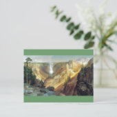 Thomas Moran - Grand Canyon of the Yellowstone Postkarte (Stehend Vorderseite)