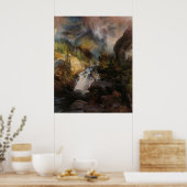 Thomas Moran - Kinder des Berges Poster (Küche)