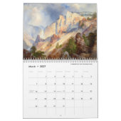 Thomas Moran Landschaftsgemälde 2027 Kalender (Mär 2027)