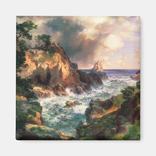 Thomas Moran Point Lobos Monterey California. Magnet (Vorne)