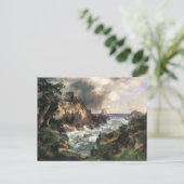 Thomas Moran - Point Lobos, Monterey, Kalifornien Postkarte (Stehend Vorderseite)