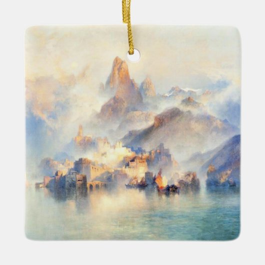 Thomas Moran - The Dream City Keramikornament (Vorderseite)